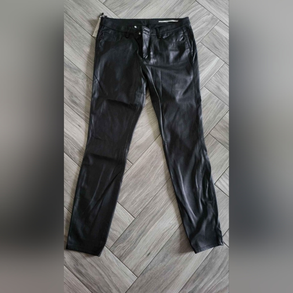 Zara leather pants